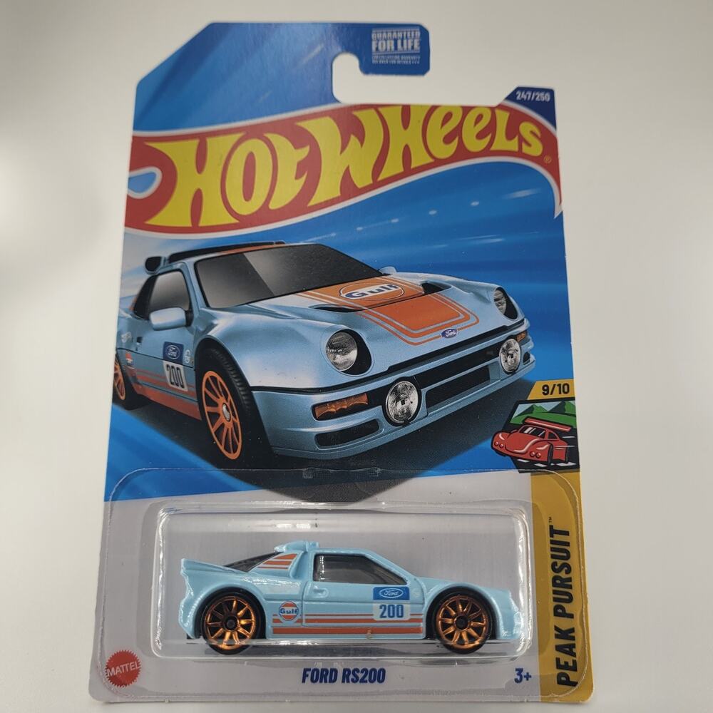 2026 Hot Wheels Ford RS200 247/250 Peak Pursuit Series 9/10 Dollar General
